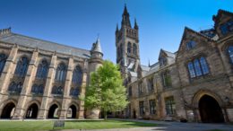 Photo of Glasgow University quad