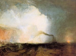 Painting by Turner of Staffa
