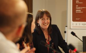 Photo of Maree Todd MSP speaking at the event