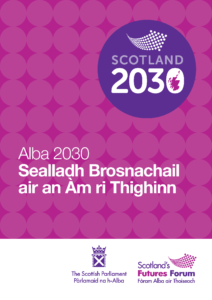 Alba 2030 report front page
