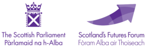 LOGO: Scottish Parliament and Scotland's Futures Forum